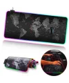 ALLY Dünya Desenli RGB Led Işıklı Oyuncu Mouse Pad 300*800*4MM-(5775)
