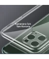 Ally İPhone 11 Pro 5.8 İnch Kamera Korumalı Silikon Kılıf-(5775)