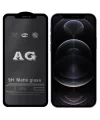 ALLY iPhone 12 -12 Pro 6.1inç Full Glue Matte Tempered Cam  Ekran Koruyucu-(5775)