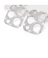 ALLY İPhone 12 Pro Max Kamera Koruyucu Lens Diamond Taş İşlemeli-(5775)
