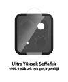 ALLY İPhone 13-13 Mini Tempered Glass Cam Kamera Koruyucu-(5775)