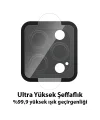 ALLY İPhone 13 Pro-13 Pro Max Tempered Glass Cam Kamera Koruyucu-(5775)