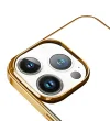 Ally iPhone 13 Pro 6.1inç Magsafe Uyumlu Renkli Kenar Silikon Kılıf-(5775)