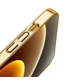 Ally iPhone 13 Pro 6.1inç Magsafe Uyumlu Renkli Kenar Silikon Kılıf-(5775)