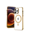 Ally iPhone 13 Pro Max 6.7inç Magsafe Uyumlu Renkli Kenar Silikon Kılıf-(5775)