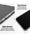 Ally iPhone 13 Pro Max Kılıf Kamera Korumalı Ultra İnce Şeffaf Silikon Kılıf-(5775)