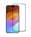 Ally iPhone 15 Full Glue Tempered Kırılmaz Cam Ekran Koruyucu-(5775)