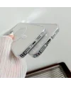 ALLY iPhone 15 Plus Magsafe Uyumlu Manyetik Şeffaf Silikon Kılıf-(5775)