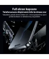 Ally iPhone 15 Plus Privacy Hayalet Full Koruma Tempered Cam Ekran Koruyucu-(5775)