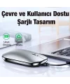 ALLY MC 502 Kablosuz 2.4 Bluetooth Mouse Type-C Şarjlı Premium-(5775)