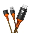 Ally Phone Usb HDTV Cable Lightning Type C hdmi kablosu-(5775)