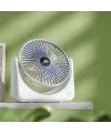 Ally S21 Şarjlı Fan Ergonomik Ev Ofis Sessiz Vantilatör-(5775)