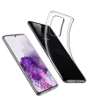 Ally Samsung Galaxy S20 Ultra Kamera Korumalı Silikon Kılıf-(5775)