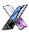 Ally Samsung Galaxy S20 Ultra Kamera Korumalı Silikon Kılıf-(5775)