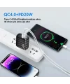 ALLY TE-PD08 40W Type-C + USB QC3.0 PD Hızlı Şarj Adaptörü Şarj Başlığı-(5775)