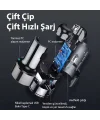 ALLY TurboCharge 75W Araç Şarj Cihazı – Çift Port (USB-C + USB-A-(5775)