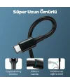 ALLY USB Type-C PD3.1 100W(20V-5A) Hızlı Veri Şarj Kablosu 1metre-(5775)