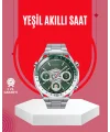 Amoled Smartwatch Harita Modlu Bluetooth Aramalı 3 Değiştirilebilir Kayışlı