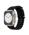 Apple Watch 38mm Ocean Kordon - Siyah-(5796)