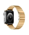 Apple Watch 42mm KR404 Huks Kordon - Gold-(5796)