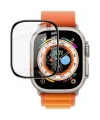 Apple Watch Ultra 49mm 3D Full Kaplama Ekran Koruyucu PET+PMMA-(5775)