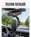 Araç Dikiz Aynası Telefon Tutucu Ayarlanabilir Katlanabilir Navigasyon Telefon Standı