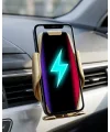 Araç Havalandırma Telefon Tutucu Kablosuz Şarj Destekli Akıllı Sensörlü