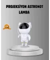 Astronot Galaksi Projeksiyon Lambası Bluetooth Bağlantılı ve Uzaktan Kontrollü