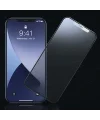 Baseus 0.25MM İPhone 12 Mini 5.4 3D Full Kırılmaz Cam Ekran Koruyucu 2adet-(5775)