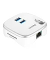 Baseus Çok Fonsiyonlu Notebook Adaptörü Hub Dual USB 3.0 RJ45 TF/SD-(5775)