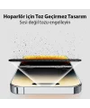 Baseus Corning iPhone 15 Full Koruma Eye-Protection Tempered Cam Ekran Koruyucu-(5775)