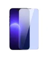 Baseus Crystal 0.3mm Anti-Blue iPhone 14 Pro Full Tempered Ekran Koruyucu 2 Adet Set-(5775)