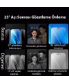 Baseus Crystal iPhone 15 Privacy Full Koruma Tempered Cam Ekran Koruyucu-(5775)
