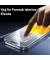 Baseus Crystalline iPhone 14 Plus/13 Pro Max için Parlama Önleyici Tempered Cam Ekran Koruyucu-(5775)