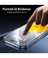 Baseus Crystalline iPhone 15 HD Tempered Full Koruma Cam Ekran Koruyucu-(5775)