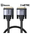 Baseus Enjoyment Series DVI TO DVI HDTV Projector Kablo 3 Metre-(5775)