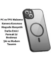 Baseus Frame Series iPhone 14 6.1 Kamera Koruyuculu Magsafe Kılıf + Tempered Ekran Koruyucu Set-(5775)