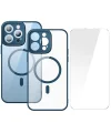 Baseus Frame Series iPhone 14 Pro 6.1 Kamera Koruyuculu Magsafe Kılıf + Tempered Ekran Koruyucu Set-(5775)