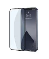 Baseus İPhone 12-12 Pro 0.3MM Full Anti Blue Light Tempered Cam Ekran Koruyucu 2Adet Set-(5775)