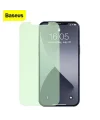 BASEUS  İPhone 12/ 12 Pro 6.1 0.30mm Full Tempered Cam Ekran Koruyucu 2Set Anti-Bluelight-(5775)