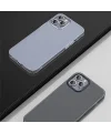 Baseus İPhone 12/ 12 Pro Comfort İnce Şeffaf Kılıf Matte PP Kılıf-(5775)