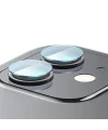 Baseus iPhone 12 6.1  Tempered Kamera Lens Koruma Camı 2Set 12 Mini Uyumlu-(5775)