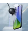 Baseus İPhone 12 Mini 5.4 0.3mm Ful Tempered Cam Ekran Koruyucu 2 Adet Set-(5775)
