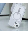 Baseus iPhone 13 6.1inç Manyetik Magsafe Standlı Silikon Kılıf-(5775)
