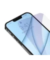 Baseus iPhone 13 Mini 0.3mm Göz Korumalı Full Cam Ekran Koruyucu 2 Adet Set-(5775)