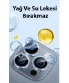 Baseus iPhone 15/15 Plus için Sapphire Serisi HD Cam Kamera Koruyucu-(5775)