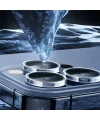 Baseus iPhone 15 Pro/15 Pro Max için Sapphire Serisi HD Cam Kamera Koruyucu-(5775)