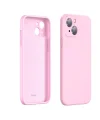 Baseus Liquid iPhone 13 6.1 Kılıf Kamera Korumalı İçi Kadife Silikon Kılıf-(5775)