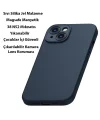 Baseus Liquid Silica Gel iPhone 14 6.1 Magsafe Silikon Kılıf + Tempered Ekran Koruyucu Set-(5775)
