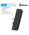 Baseus Multifunctional HUB Surface Go(Type-C+Audio to HD4K+USB3.0+Type-C(data)+Audiok-(5775)